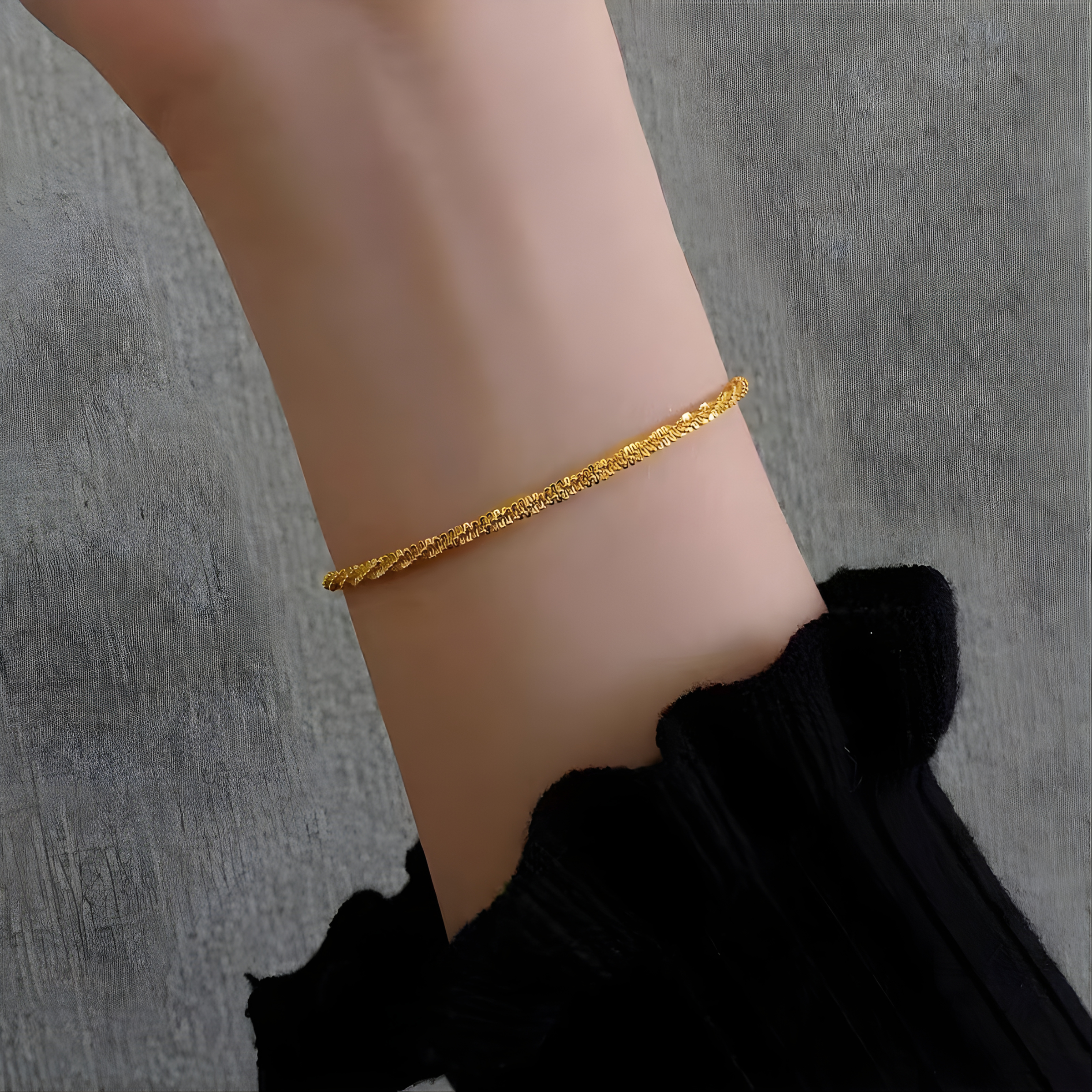 Cauliflower Chain - 18K Gold Plated