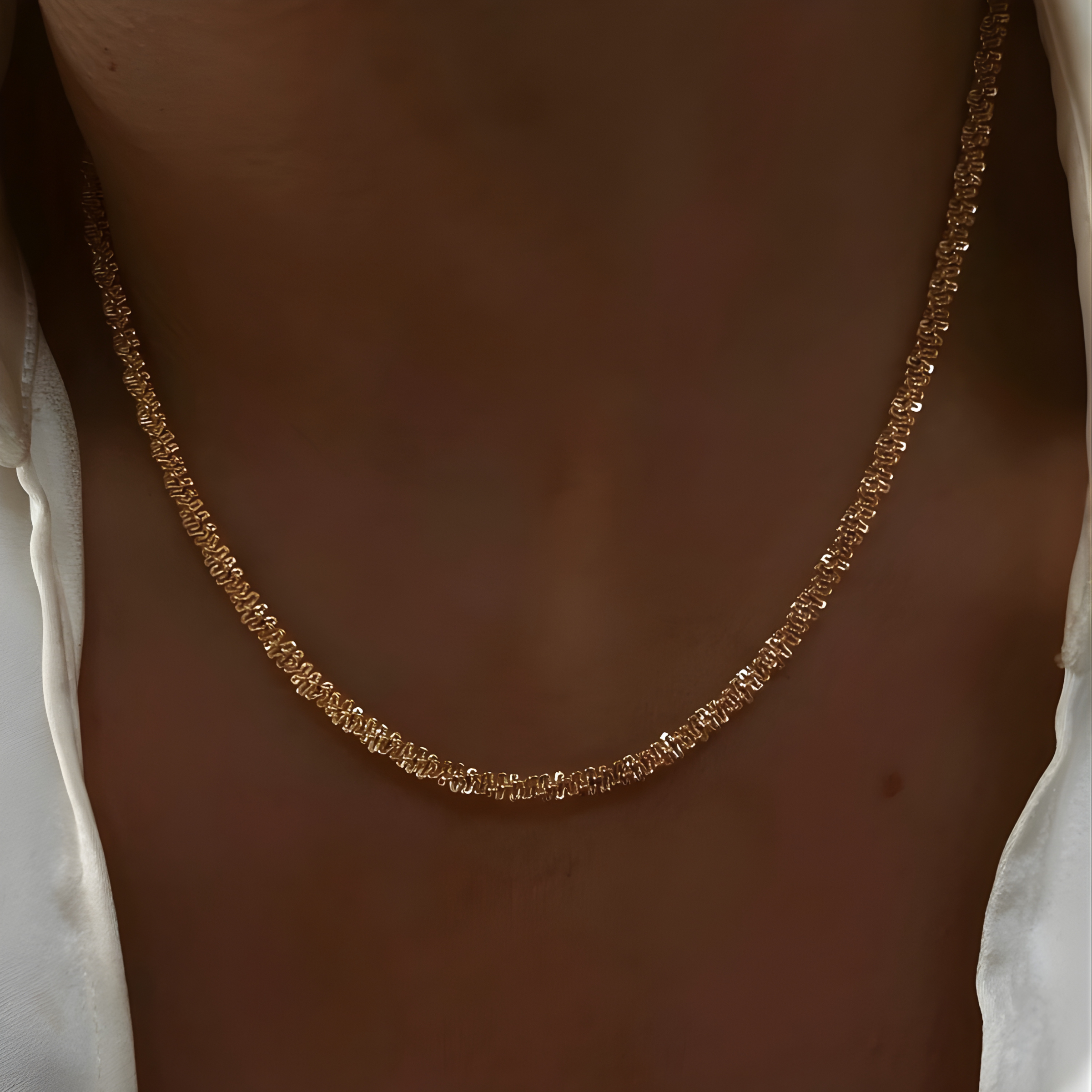 Cauliflower Chain 18k Gold Plated
