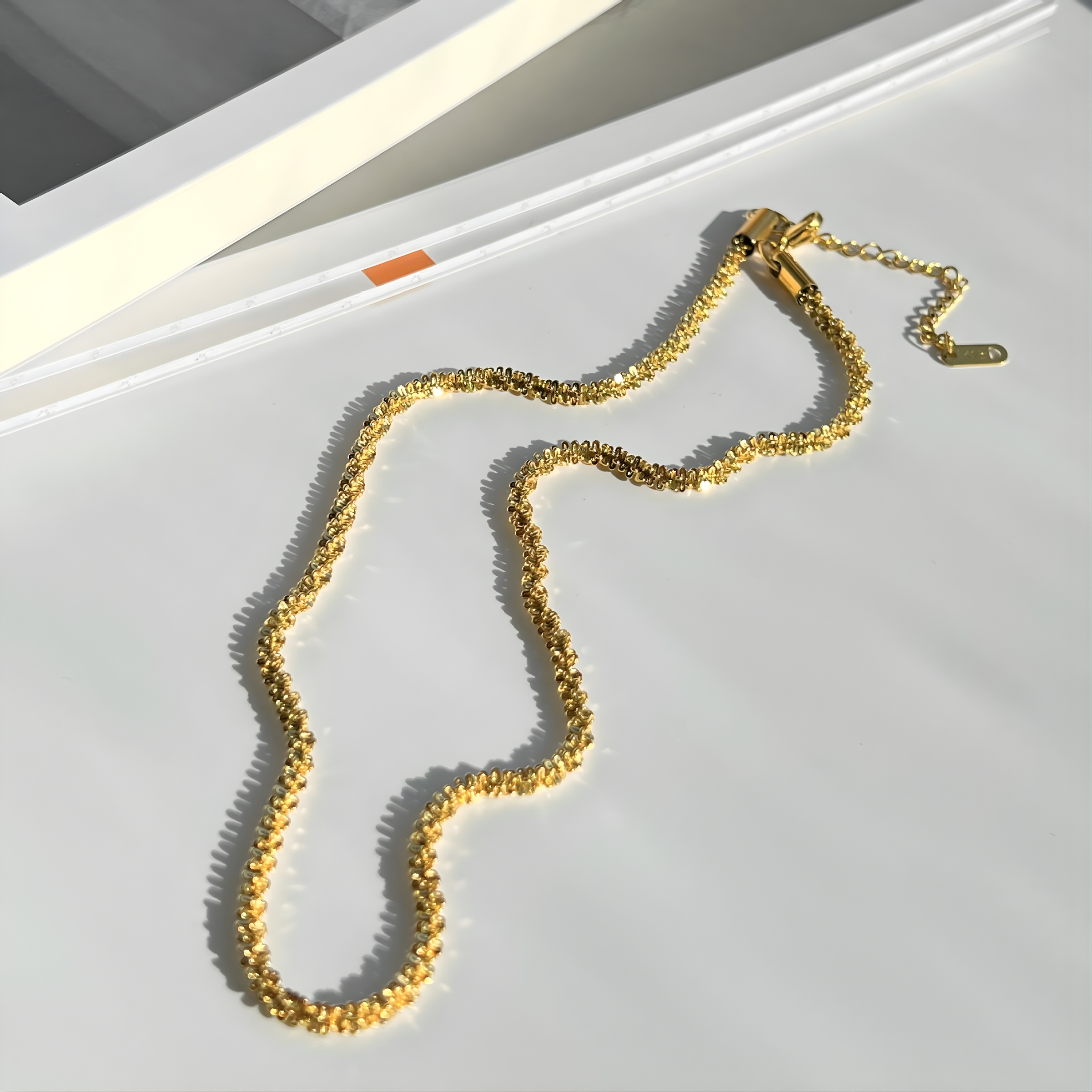 Cauliflower Chain 18k Gold Plated