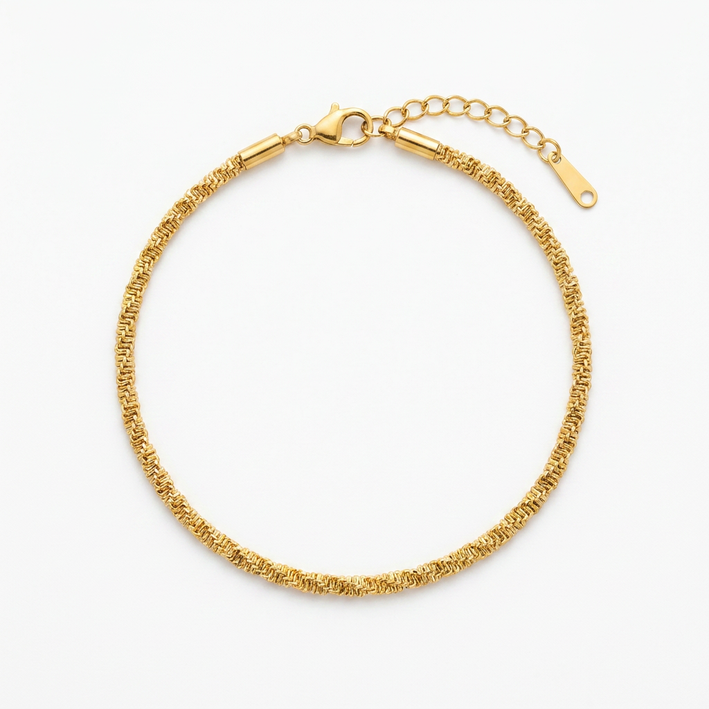 Cauliflower Chain - 18K Gold Plated